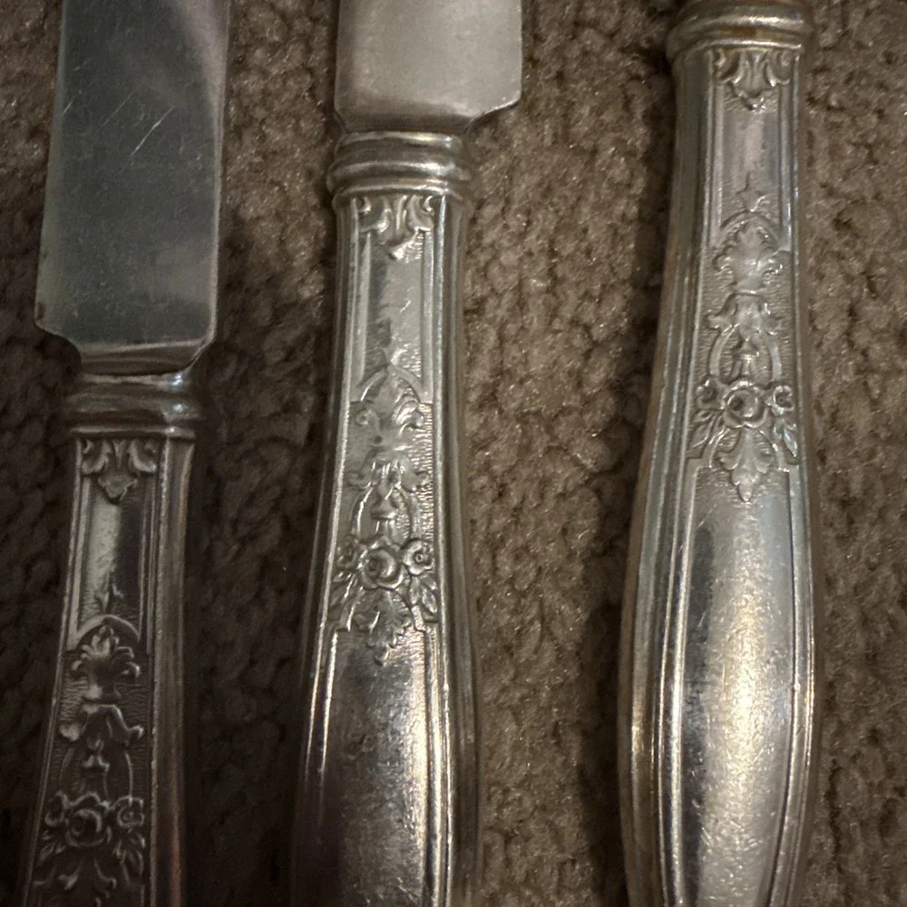 Vintage 1847 Roger's Bros Ambassador Pattern Knives 6